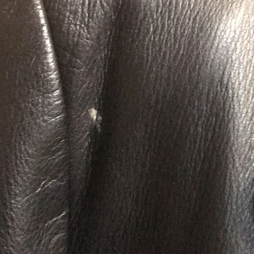 🚨B2G1 WILSON LEATHER Black Lined Leather Coat Jacket - Picture 10 of 15